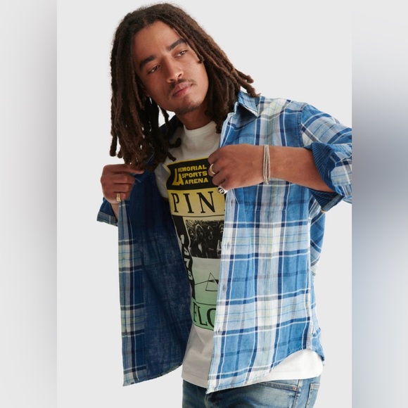 🥳HP🥳 Lucky 🍀 Brand Pink Floyd LA 1975 Graphic Band Tee - Picture 5 of 9